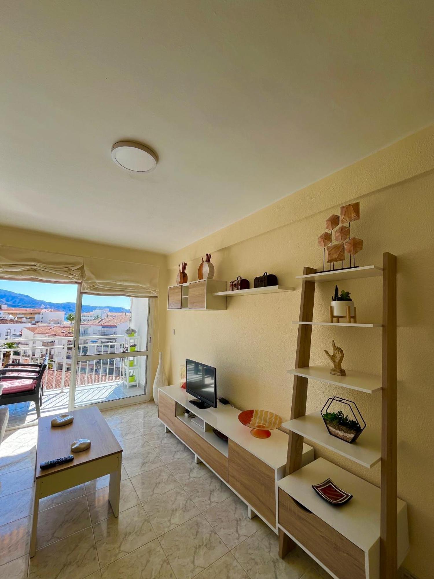 Ferienwohnung Wonderful Flat With Seaview In Nerja Exterior foto